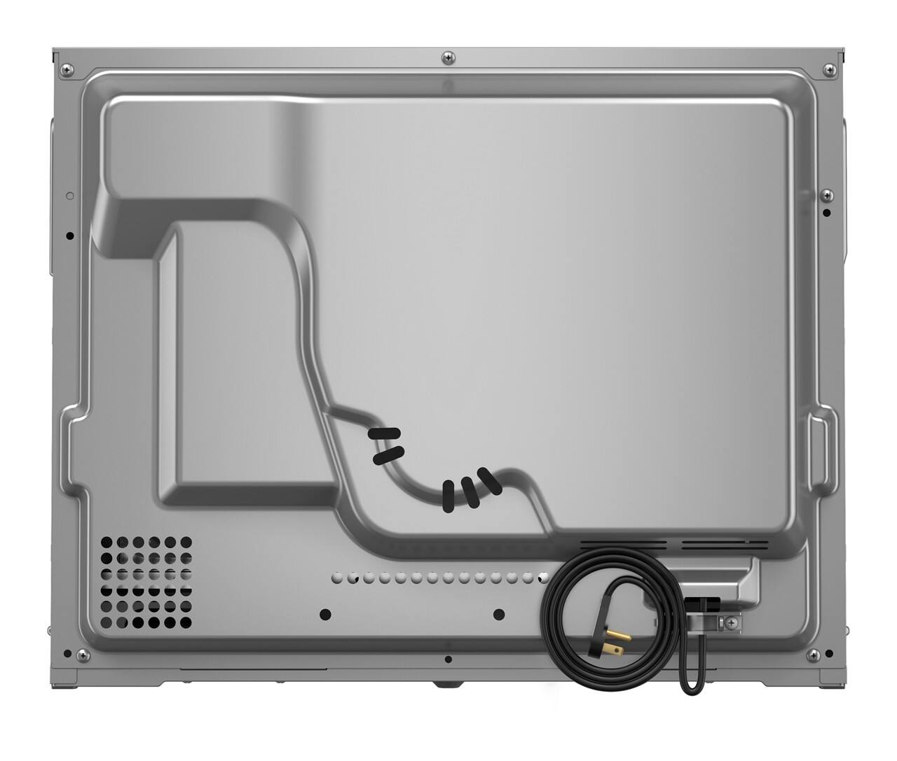 Back. KitchenAid - 1.8 Cu. Ft. More-In-One Convection Built-In Microwave Speed Oven with Air Fry Mode - PrintShield Stainless.