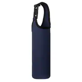 Unique Bargains - Neoprene Water Bottle Sleeves, Bottle Carrier Insulator with Handle, 2.8 in - For Hiking Cycling Camping Travel (2pcs) - Navy Blue