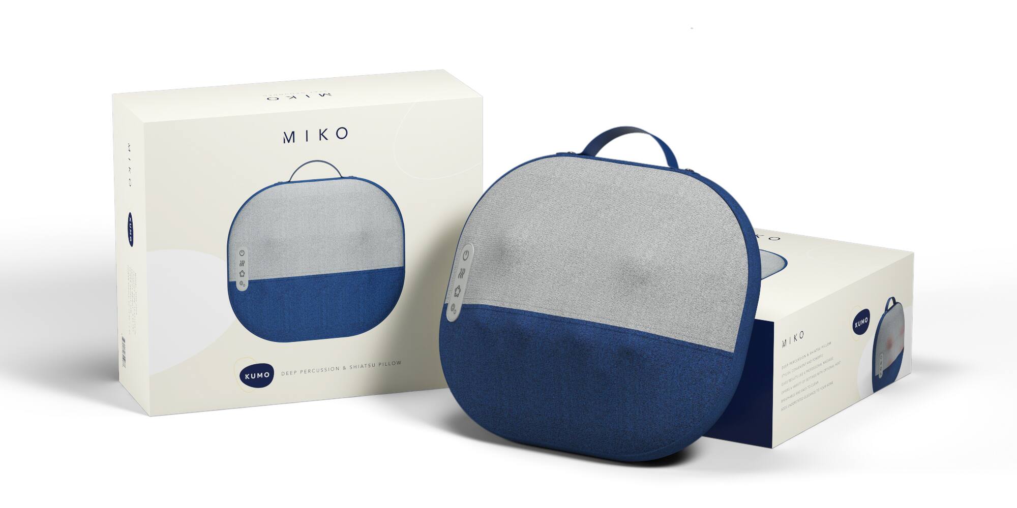 MIKO  
KUMO  
SELF PERCUSSION & SHIATSU PILLOW