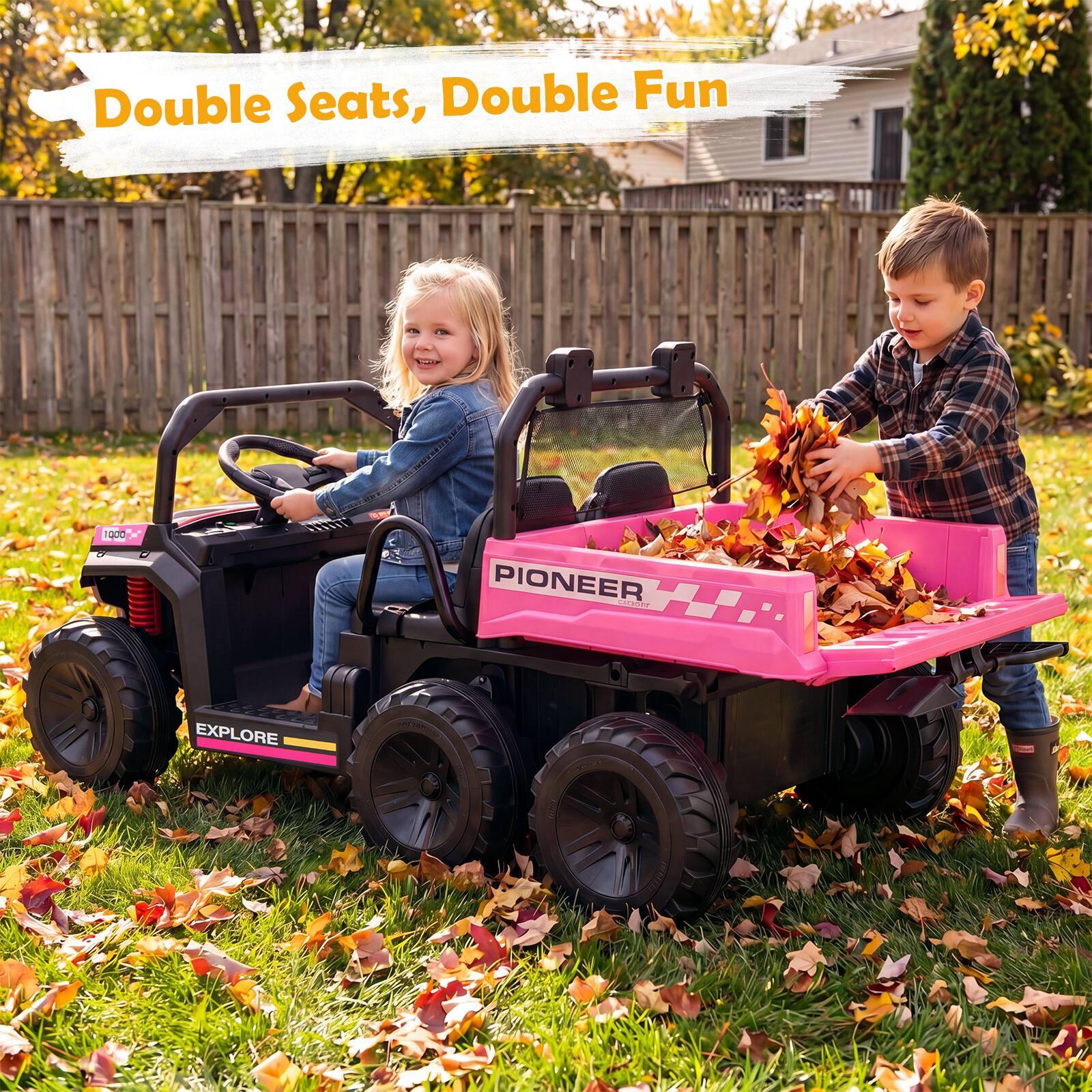 Double Seats, Double Fun

1000

PIONEER

EXPLORE