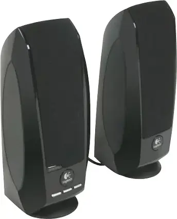 Angle. Logitech - S150 2.0 USB Speaker System (2-Piece) - Black.