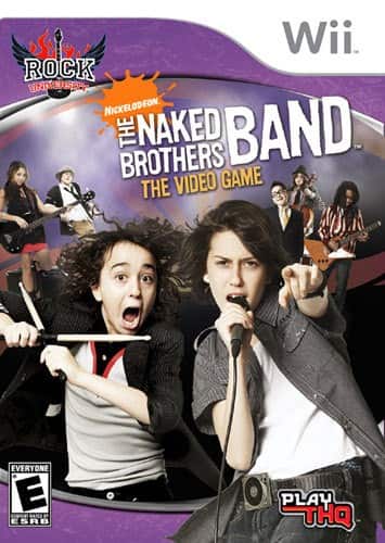 The Naked Brothers Band: The Video Game - Nintendo Wii - Larger Front