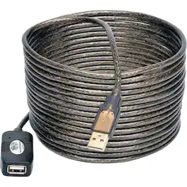 Tripp Lite - 16' USB Type A-to-USB Type A Cable - Black