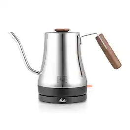 Melitta - Precision Pour X 20-oz. Pour Over Gooseneck Spout Kettle - Stainless Steel