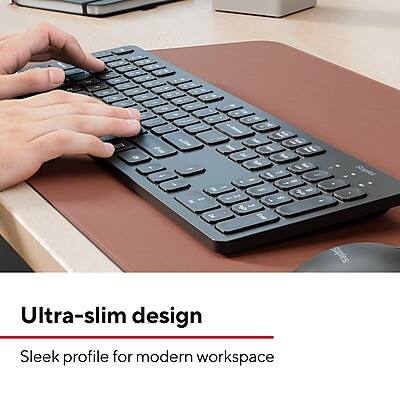 Ultra-slim design  
Sleek profile for modern workspace
