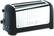 Angle Standard. Dualit - 4-Slice Wide Slot Toaster - Black.