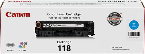 Canon - 118 Toner Cartridge - Cyan