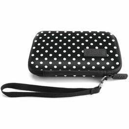 Accessory Power - USA Gear Carrying Case Rugged Electronic Device - Water Resistant Exterior, Scratch Resistant Exterior - Polka Dot