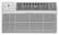 Front. Frigidaire - Home Comfort 14,000 BTU Through-the-Wall Air Conditioner and 10,600 BTU Heater - White.