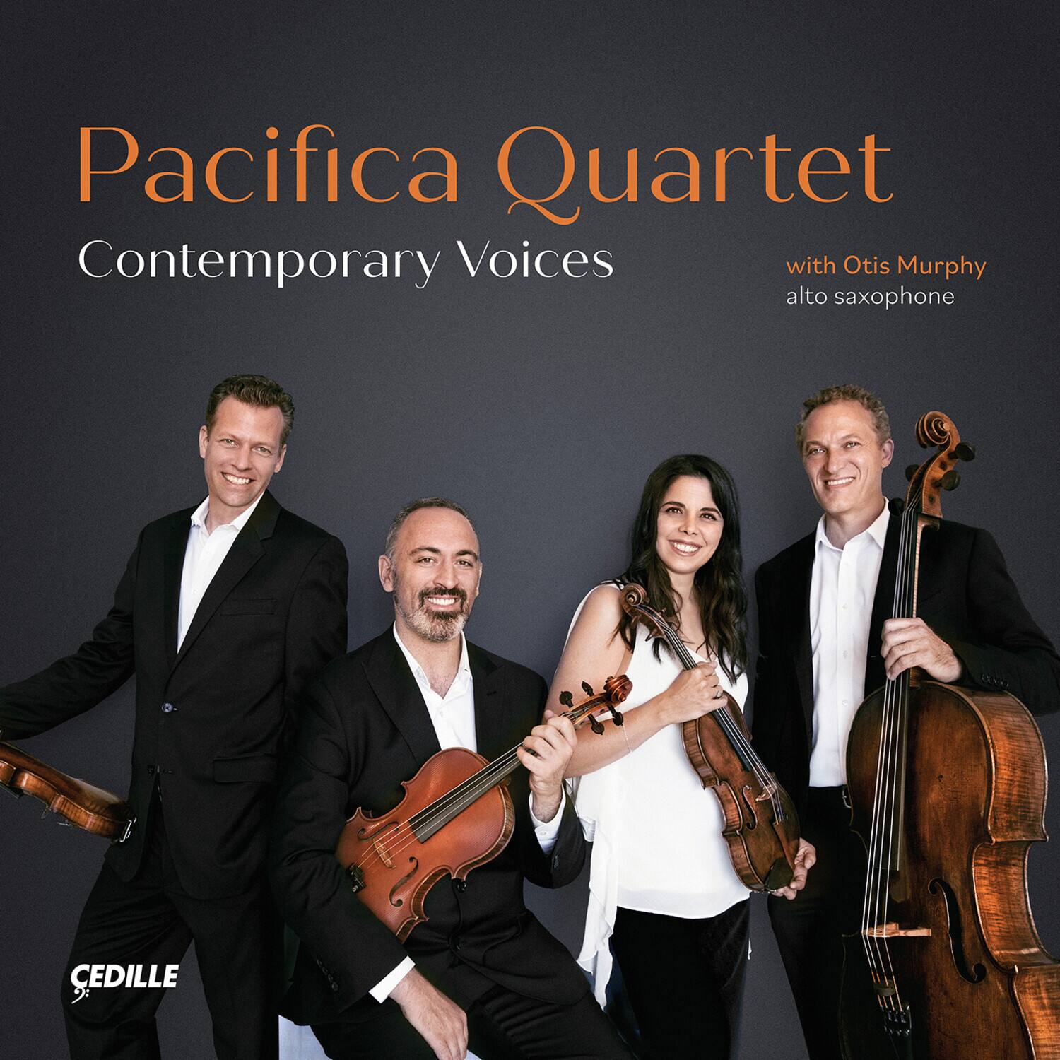 Pacifica Quartet  
Contemporary Voices  
with Otis Murphy  
alto saxophone  

CEDILLE