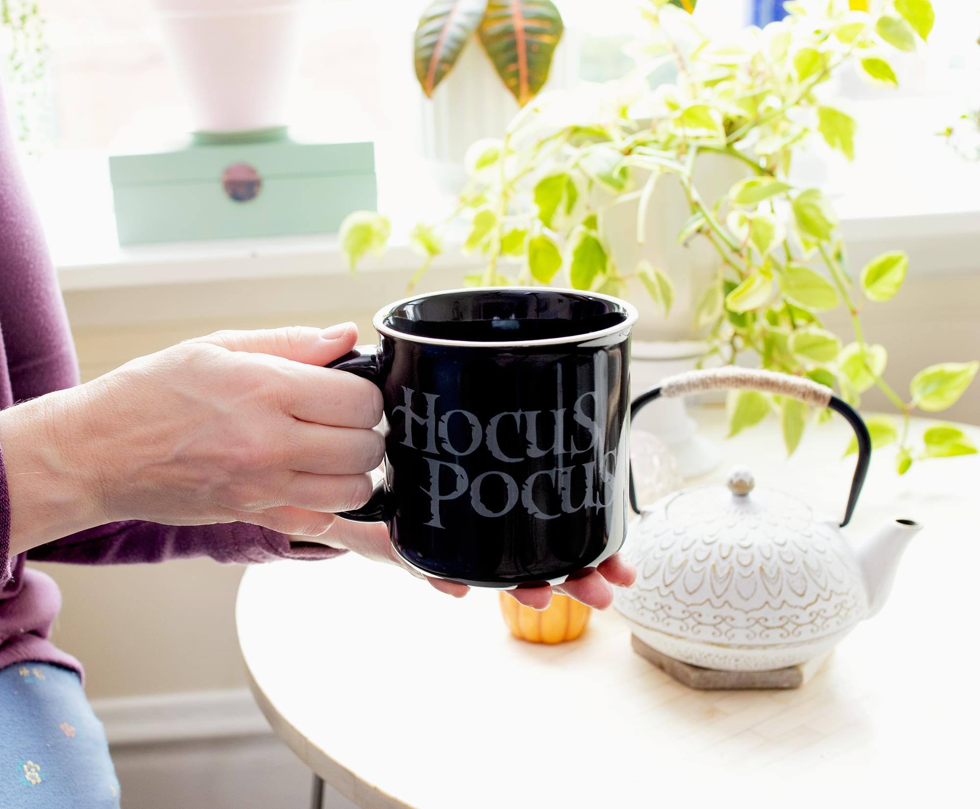 Alt View 10. Silver Buffalo - Disney Hocus Pocus Sanderson Museum Ceramic Camper Mug | Holds 20 Ounces - Black.