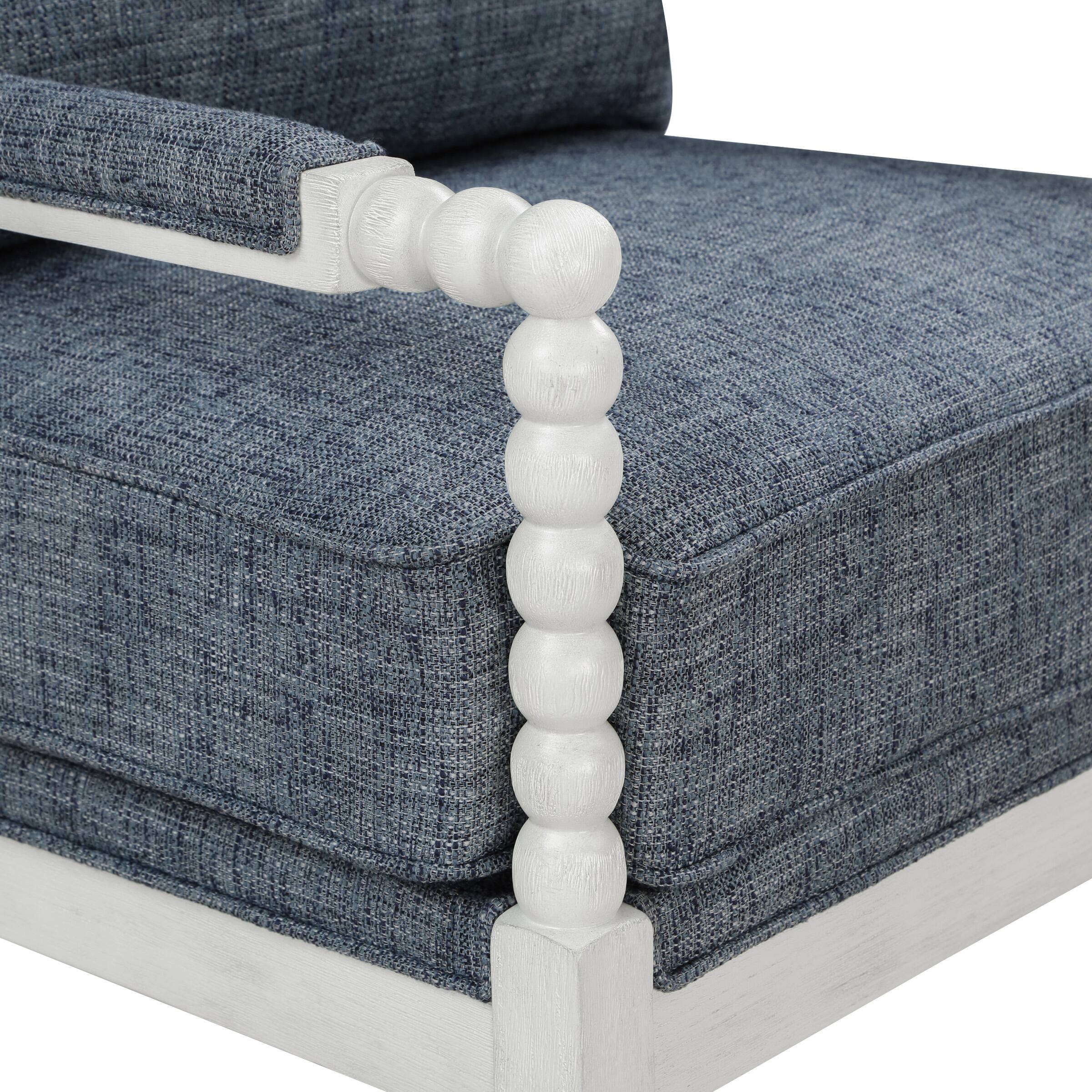 OSP Home Furnishings Kaylee Spindle Chair Indigo KLERN3 Best Buy