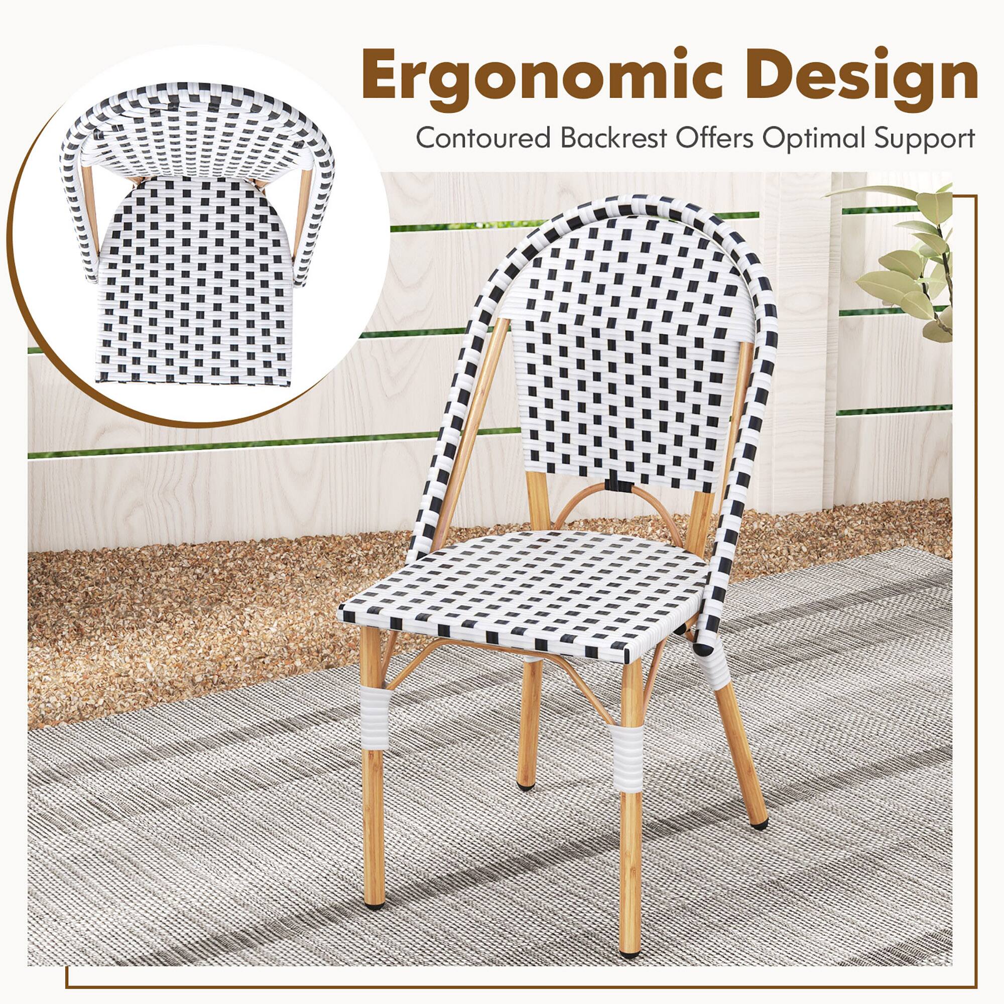 Ergonomic Design  
Contoured Backrest Offers Optimal Support
