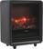 Front. Fireplace Space Heater - Black.