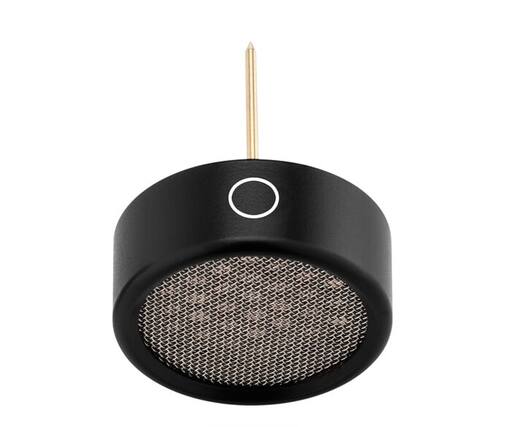 Front. Warm Audio - Omnidirectional Microphone Capsule, Plugs into Mic, w/ Gentle High-Frequency Boost & Flat Response to 4.5 kHz - Black.