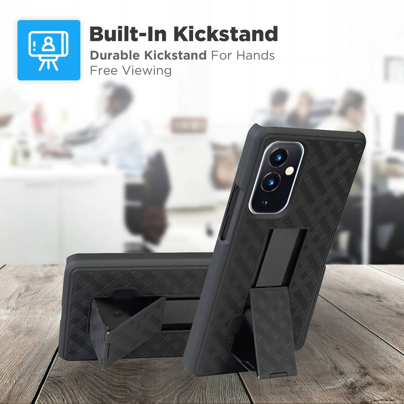 Built-In Kickstand  
Durable Kickstand For Hands Free Viewing