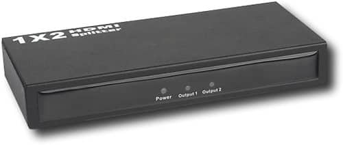 Angle Standard. JDI Technologies - 2-Way HDMI Splitter.