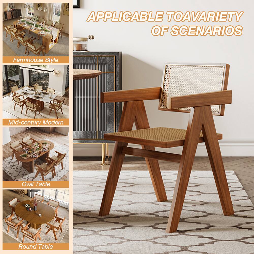 APPLICABLE TO A VARIETY OF SCENARIOS

Farmhouse Style

Mid-century Modern

Oval Table

Round Table