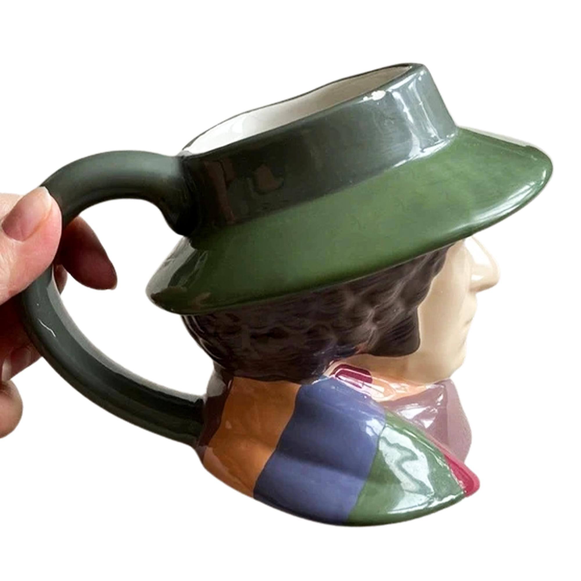 Alt View 2. Seven20 - Doctor Who Toby Jug 4th Doctor Ceramic Mug - Multicolored.
