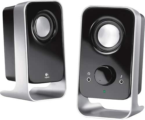 Angle Standard. Logitech - 1.50 W Speaker System.