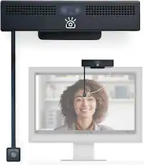 Front. iContact Camera - Eye Contact Webcam 4k Pro - Windows Hello.