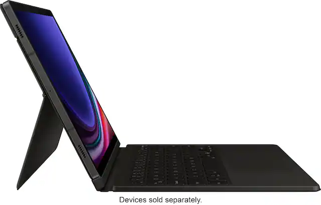 The text on the image is: "Devices sold separately."