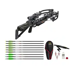 TenPoint - Turbo X Fastest RangeMaster 100 Moss Crossbow Scope Bundle - Green