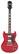 Front Standard. Archer - Designed Series DC-10HC 6-String Full-Size Double-Cutaway Solid-Body Electric Guitar - Red.