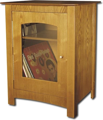 Angle Standard. Crosley - Williamsburg Entertainment Cabinet Stand Oak.
