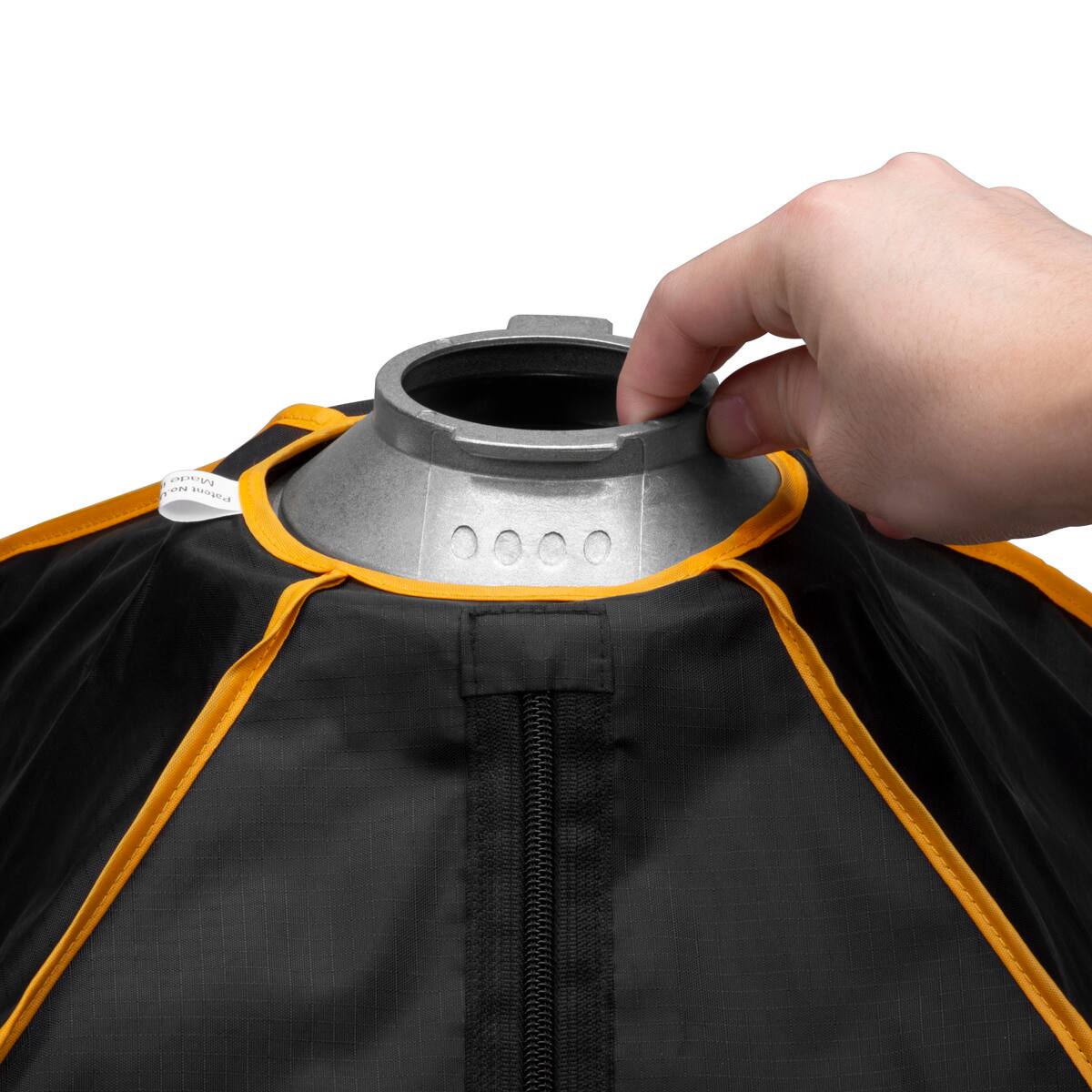 Alt View 2. Glow - Glow EZ Lock Quick Softbox Speedring Insert 130mm f/Broncolor Impact Flash.