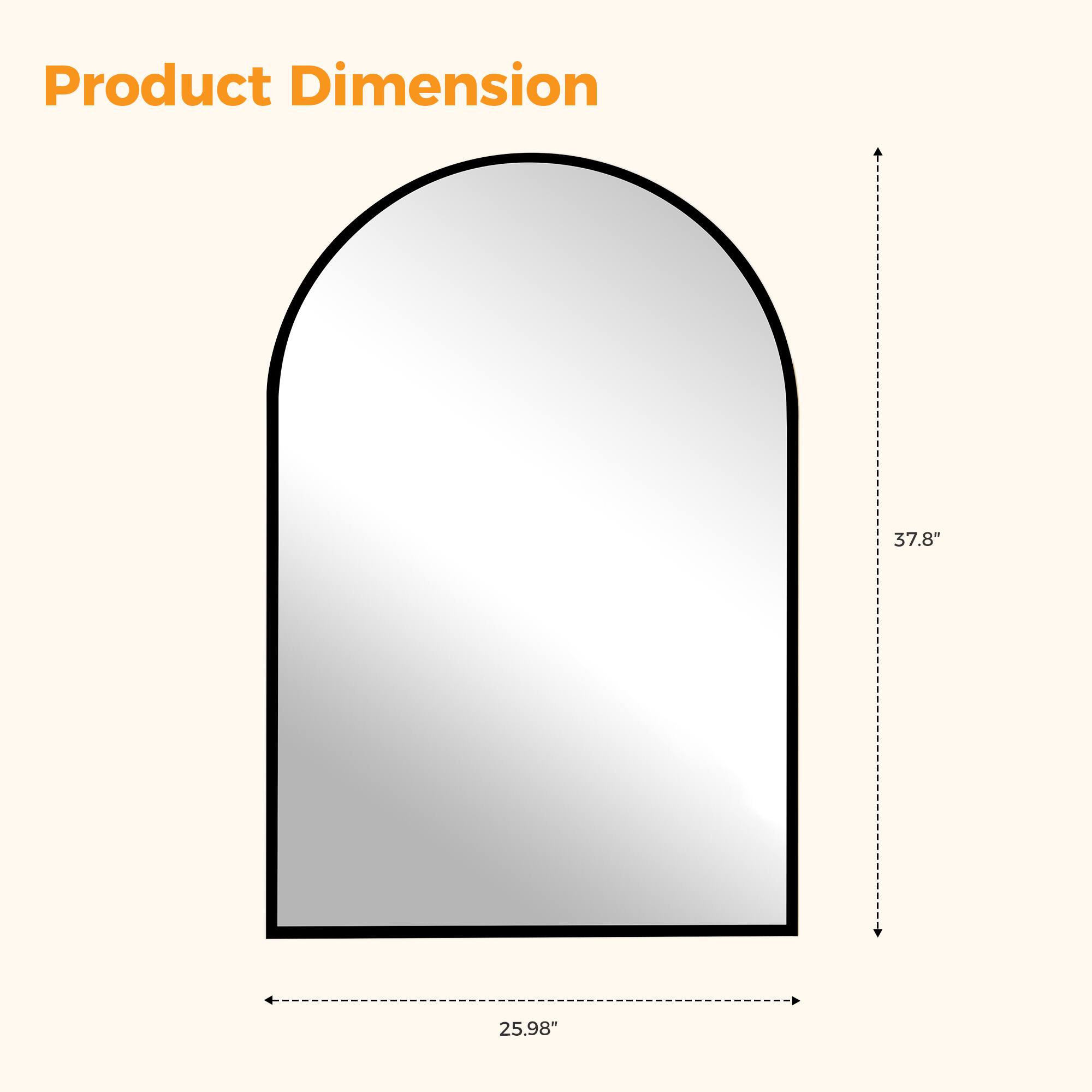 Product Dimension  
37.8"  
25.98"