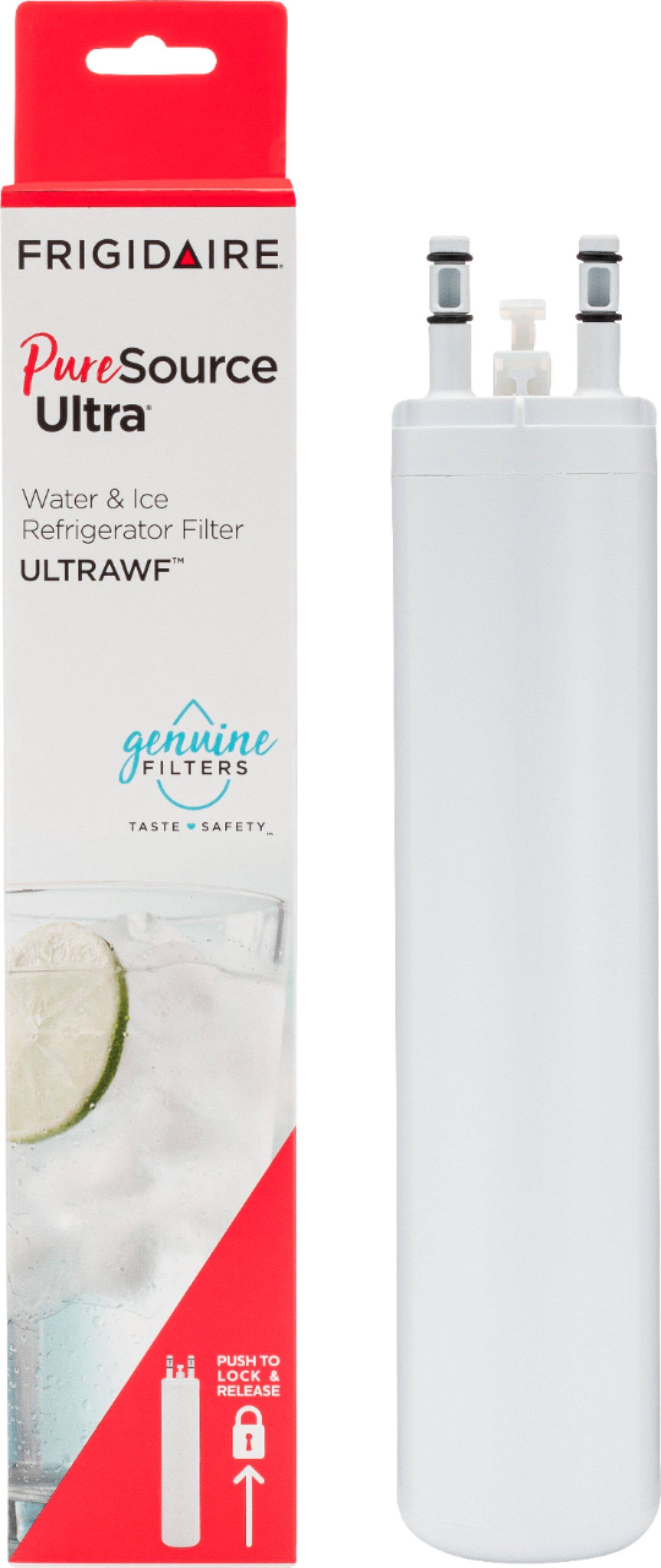 Front. Frigidaire - PureSource Ultra Refrigerator Water Filter for Select Electrolux & Frigidaire Refrigerators - White.