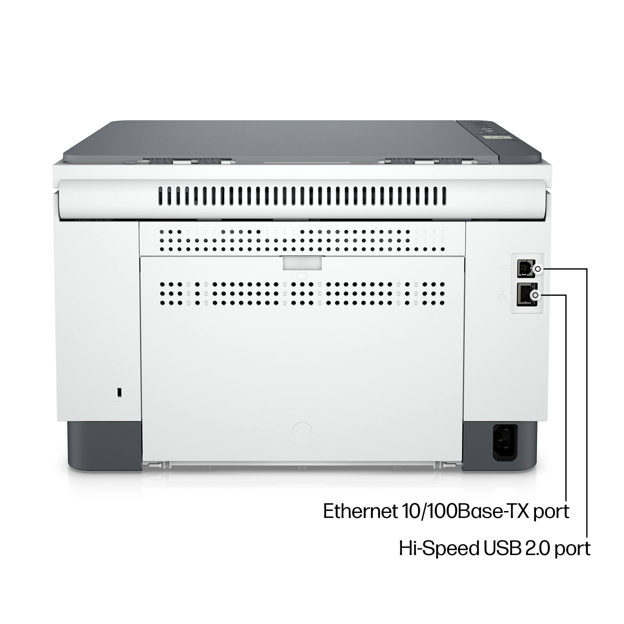 Ethernet 10/100Base-TX port  
Hi-Speed USB 2.0 port