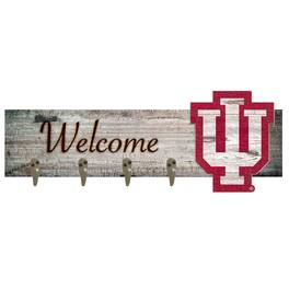 Fan Creations - Indiana Hoosiers 24" x 6" Mounted Coat Hanger - Multicolor
