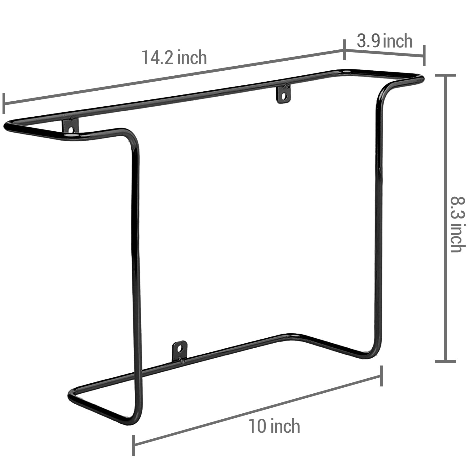 14.2 inch  
3.9 inch  
8.3 inch  
10 inch