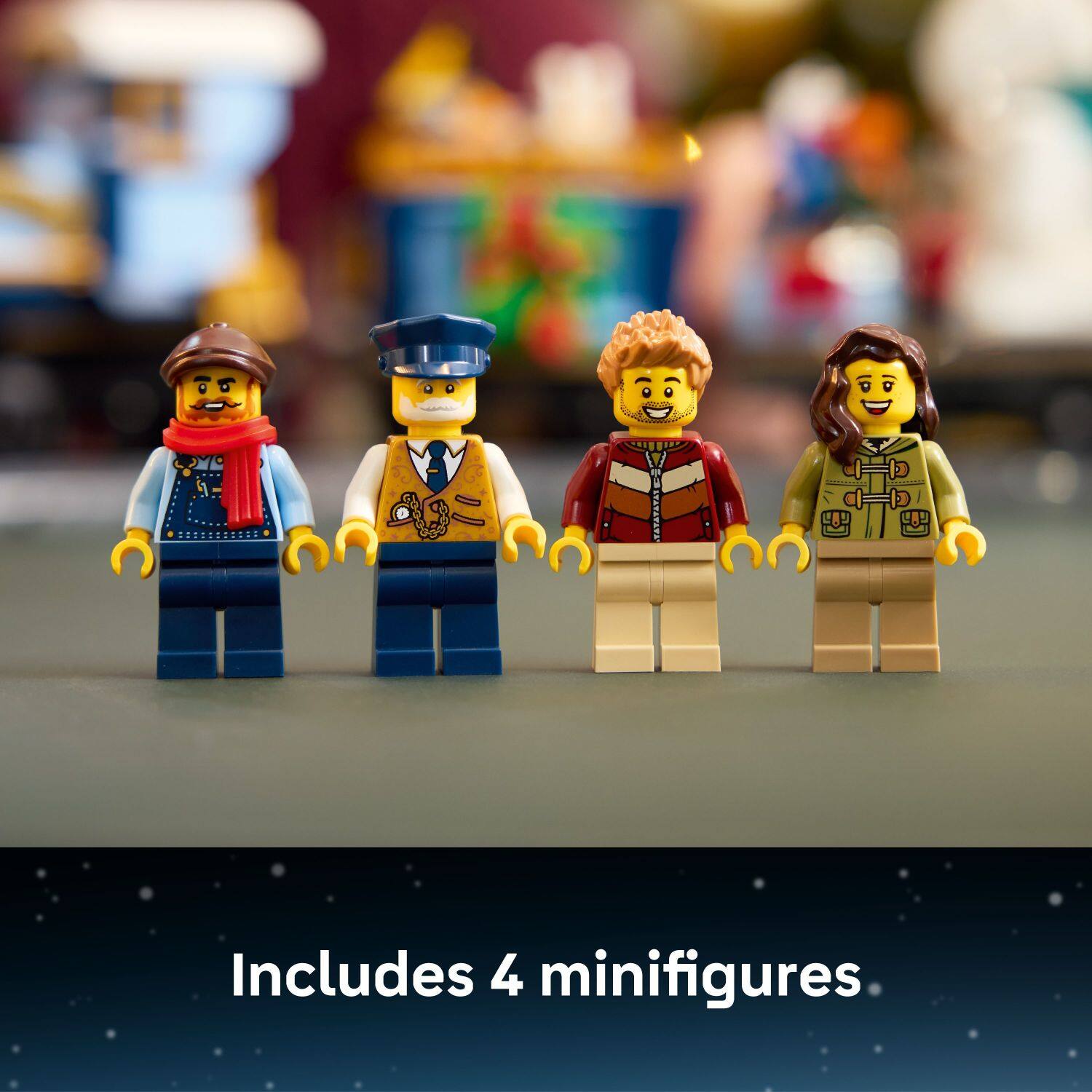 Includes 4 minifigures.