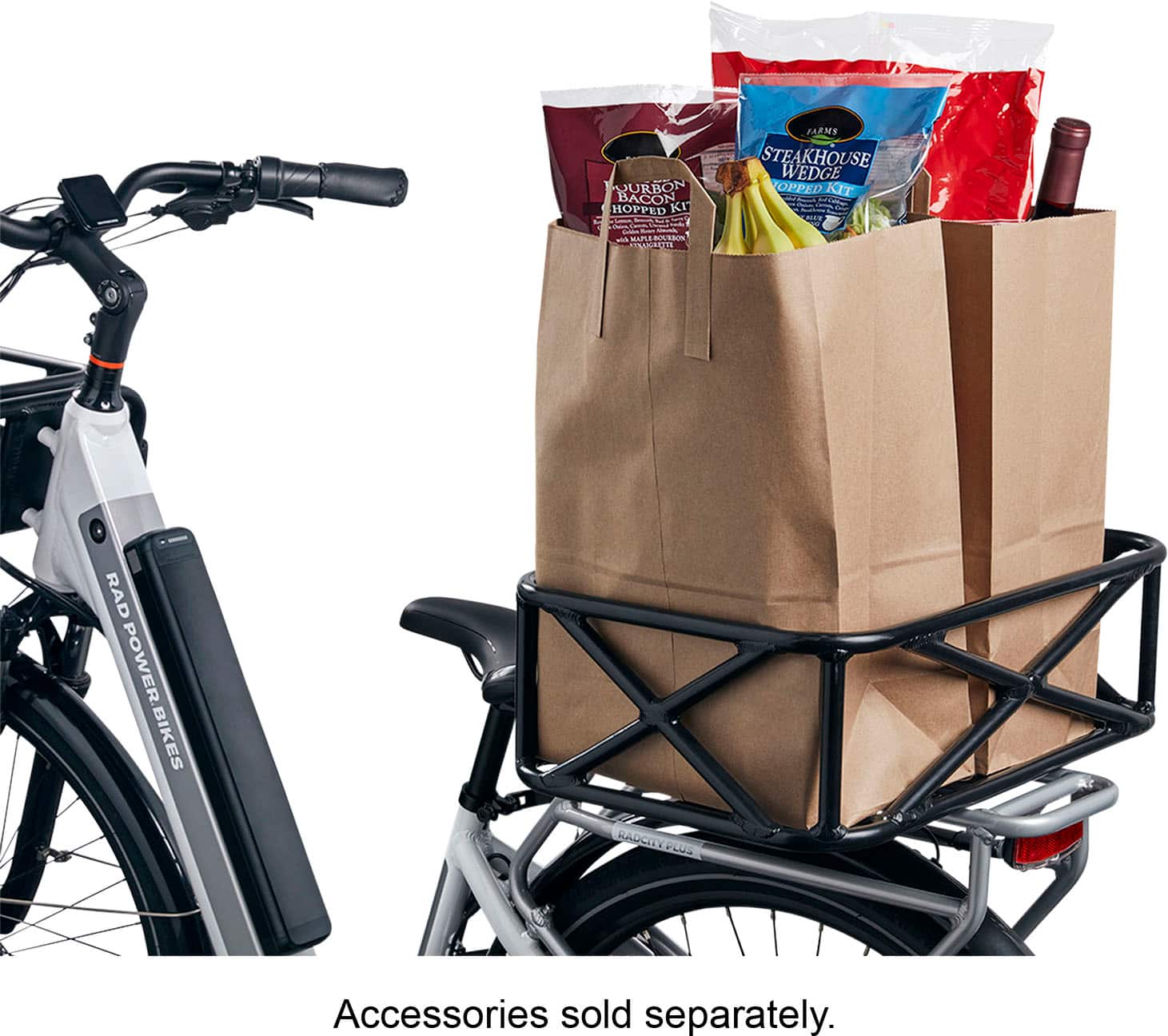 Accessories sold separately.