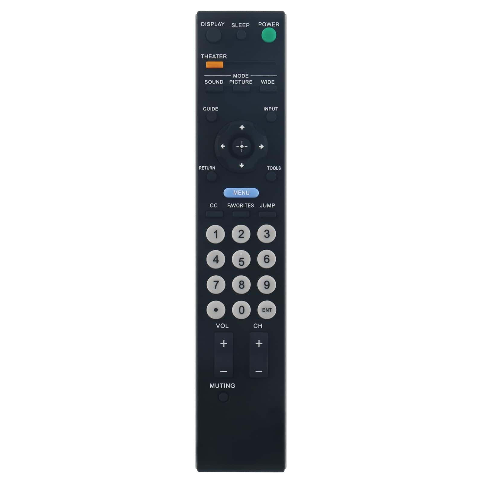 ZdalaMit - NEW RM-YD026 Replacement Remote Control fit for Sony LCD TV Bravia - Black