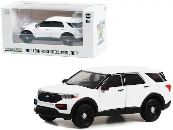 Contains: 1 Die-Cast Vehicle
GREENLIGHT 2022 FORD POLICE INTERCEPTOR UTILITY 1:64
14+ HOT PURSUIT