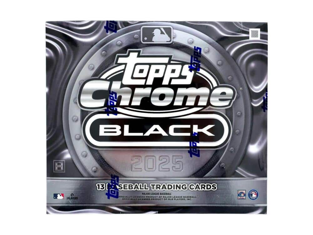 2025 Topps Chrome Black Baseball Hobby Box