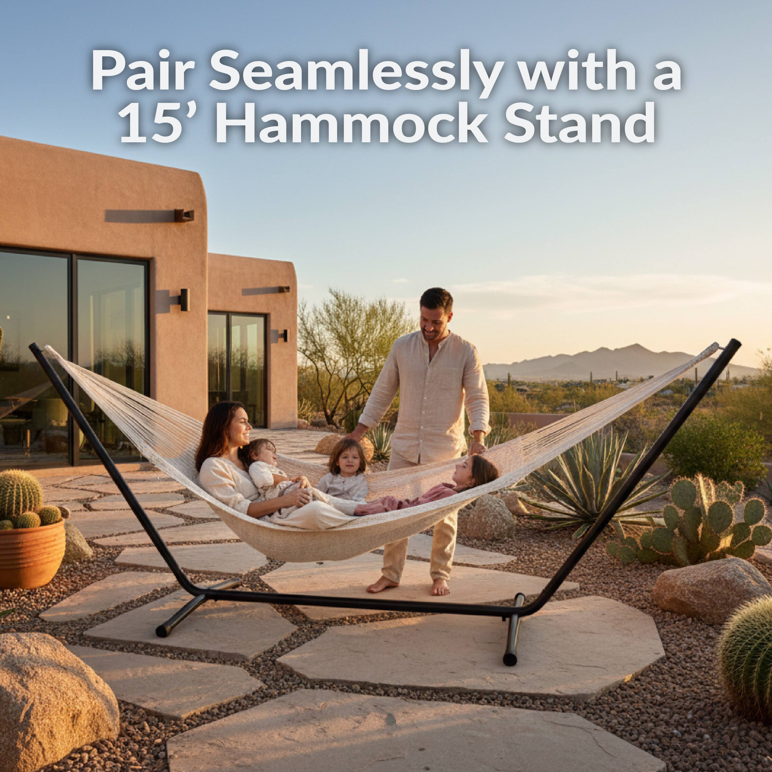 Pair Seamlessly with a 15' Hammock Stand