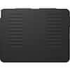 Front. ZUGU - Slim Protective Case for Apple iPad Air 13 M2/M3 (2024/2025) and iPad Pro 12.9 (3rd/4th Generation, 2018/2020) - Black.