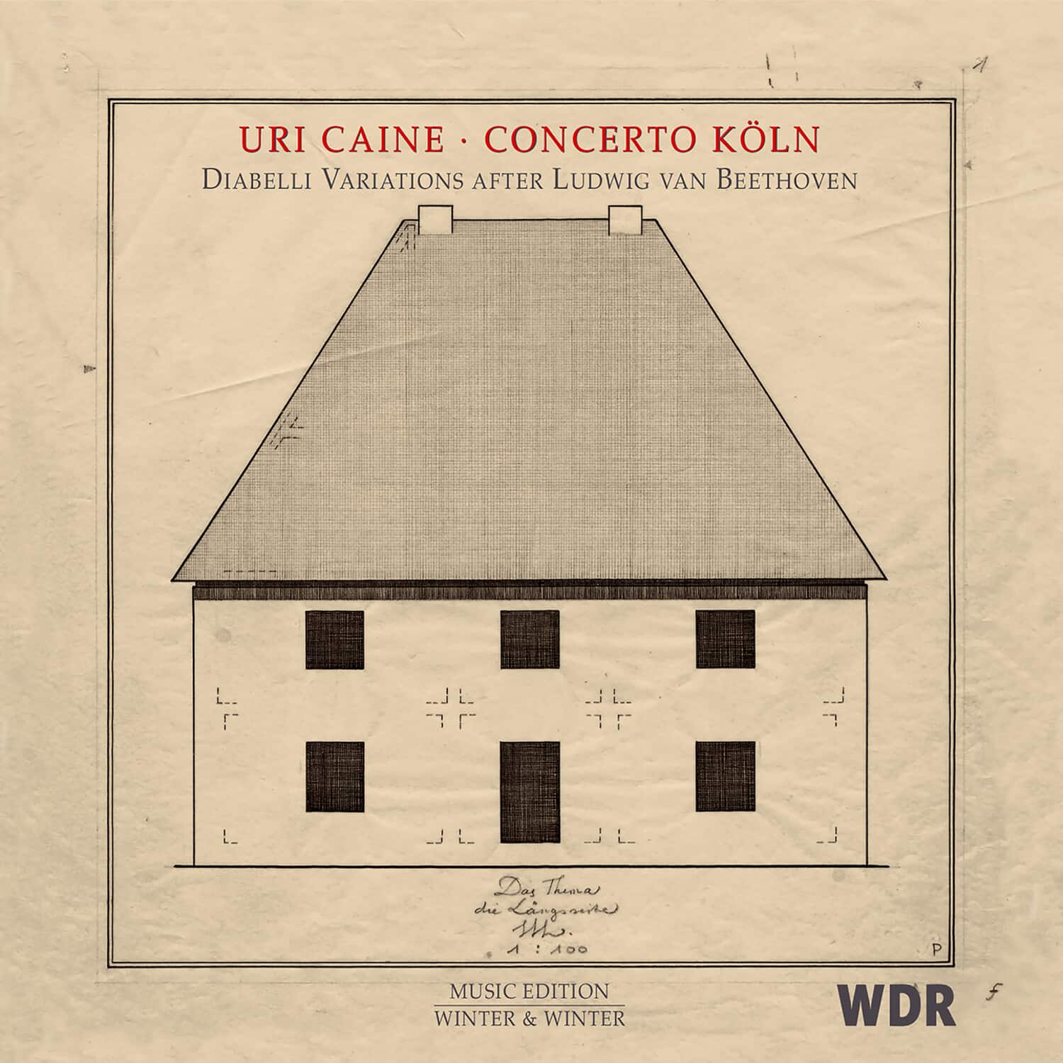 Caine  Concerto Koln - Diabelli Variations  - COMPACT DISCS