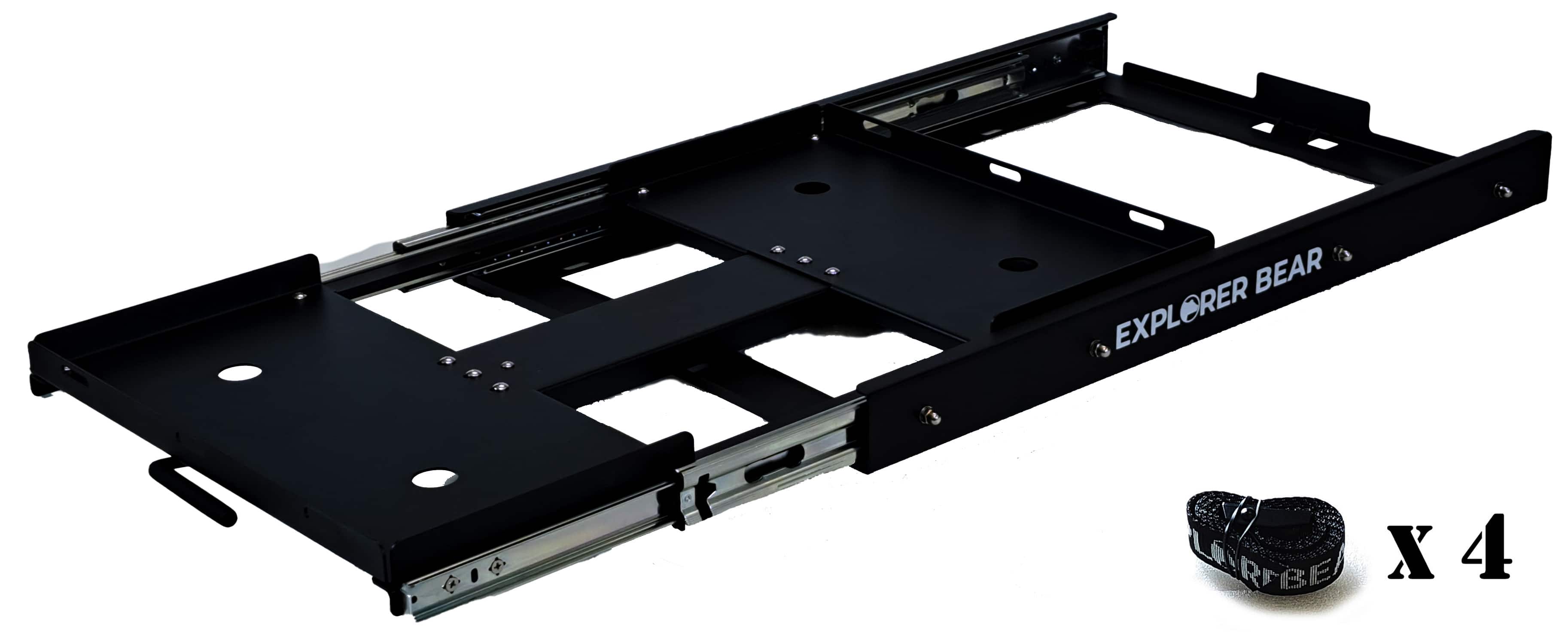 Explorer Bear - Fridge Vertical Slide for 30L-50L Fridges - Black