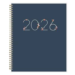 2026 Blue Sky Ashlyn 8.5" x 11" Calendar Year Weekly & Monthly Planner, Plastic Cover, Multicolored (143957-26) - Multicolor