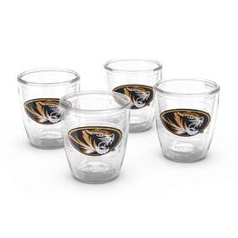 Tervis - Missouri Tigers 4-Pack 12oz. Emblem Tumbler Set - Multicolor