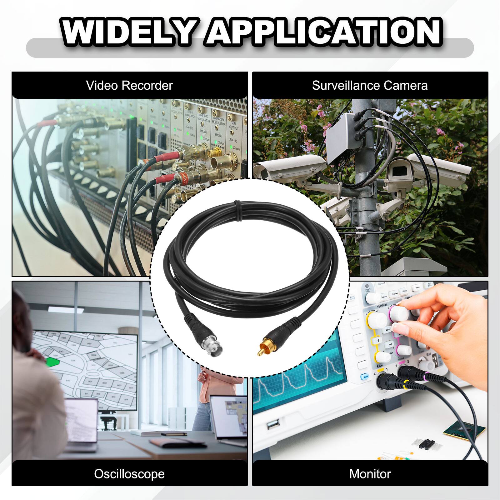 WIDELY APPLICATION

- Video Recorder
- Surveillance Camera
- Oscilloscope
- Monitor