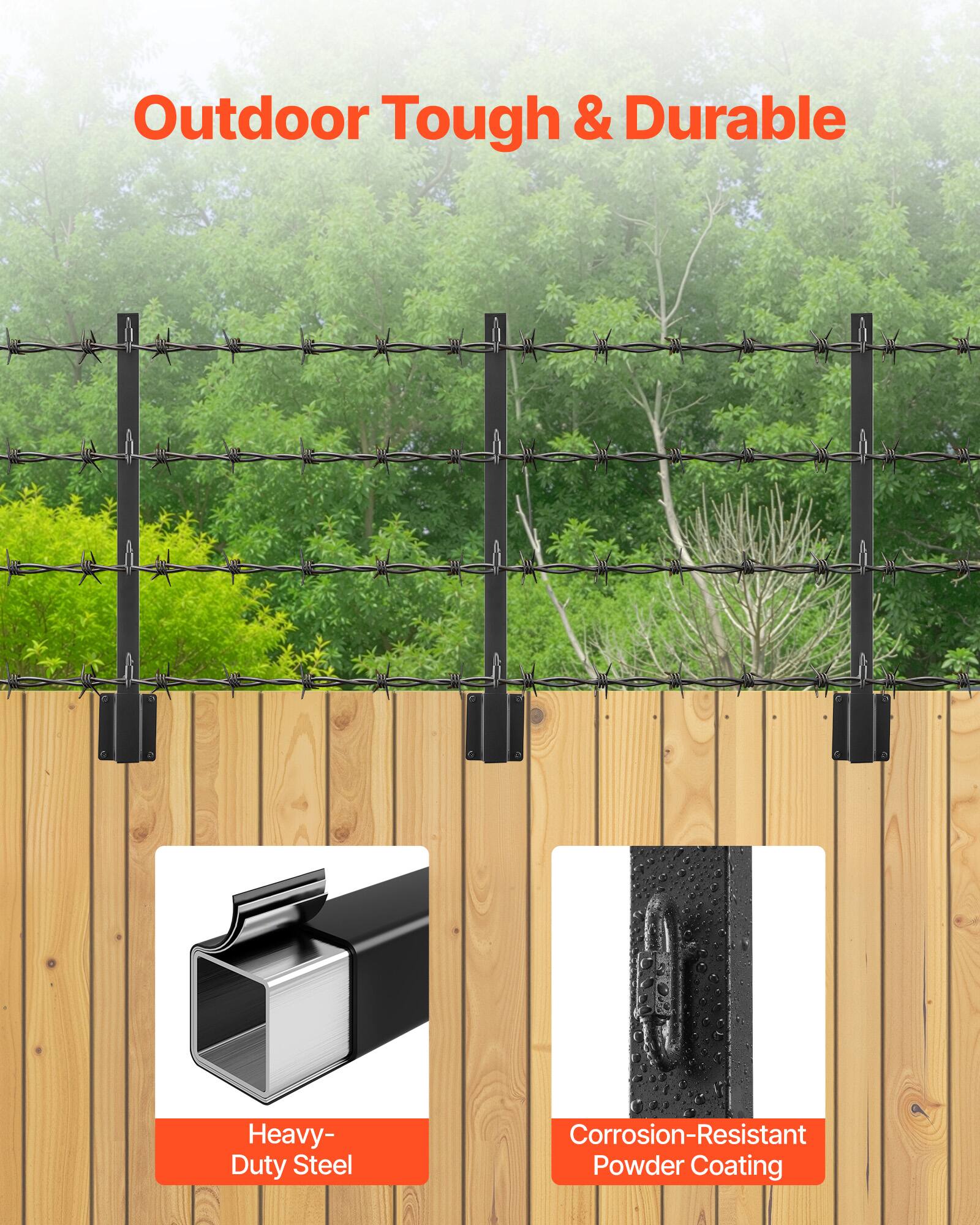Outdoor Tough & Durable

Heavy-Duty Steel

Corrosion-Resistant Powder Coating