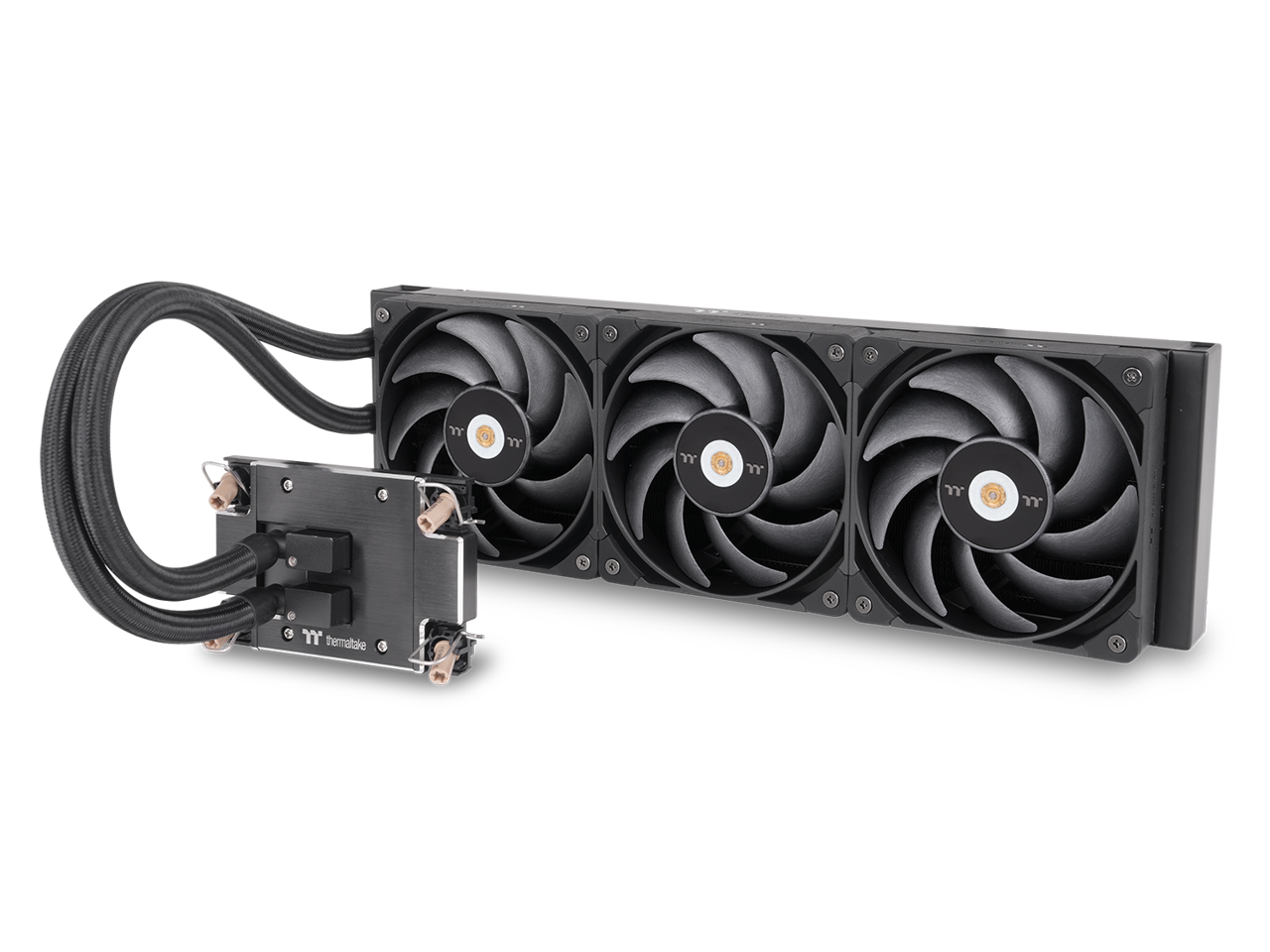 Thermaltake - AW420 AIO Liquid Cooler - Black