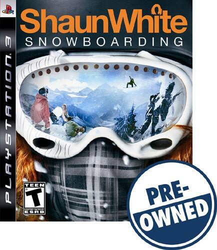 Front Standard. Shaun White Snowboarding — PRE-OWNED - PlayStation 3.